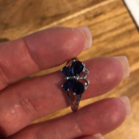3/$25 Blue Butterfly Ring - Picture 5 of 5